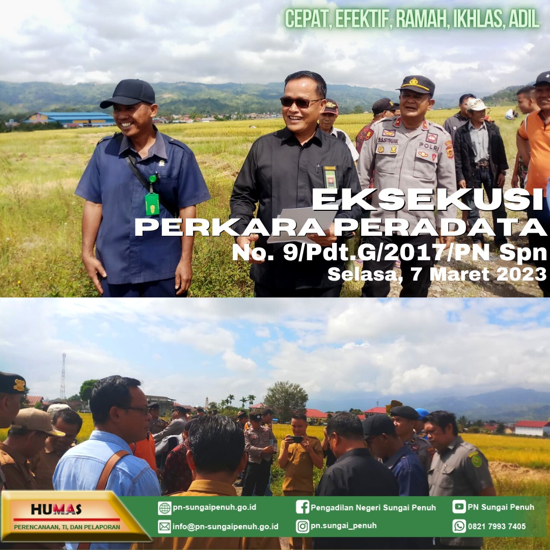 Pelaksanaan Eksekusi